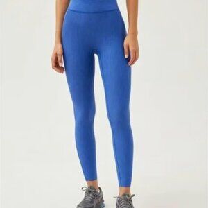 NWOT Outdoor Voices Techsweat Thrive 7/8 Deep Ultramarine Blue Leggings Small
